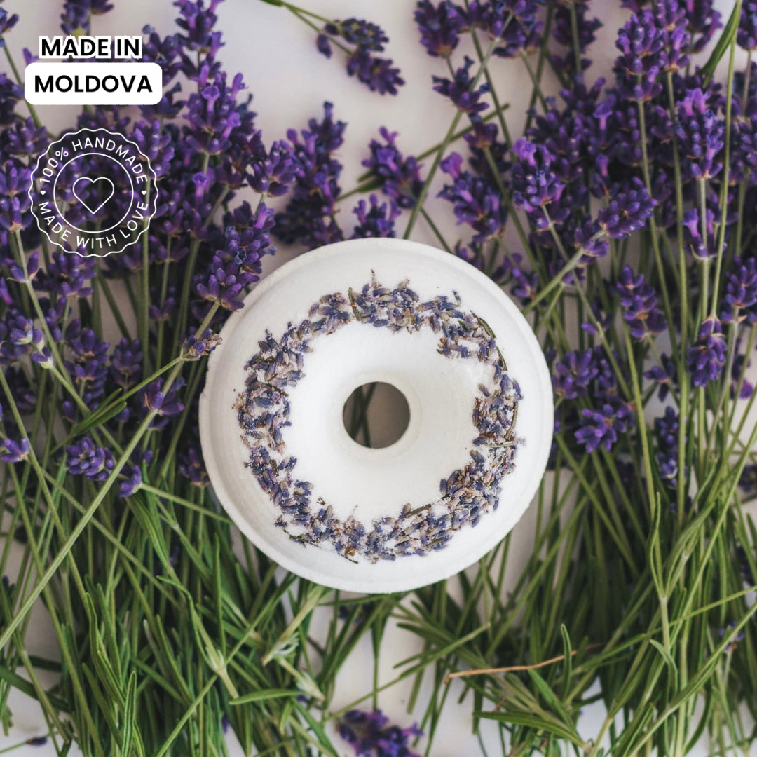 Gogoașa efervescentă cu levănțică